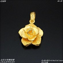 黃金墜飾【山茶花】純金女生造型項鍊 9999純金 歷史價格詳細信息