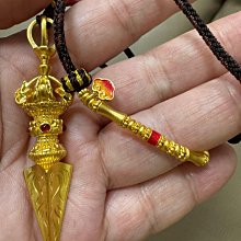 金剛杵黃金色戒指古法制作復古輕奢設計開口活口扳指男士指環潮流-哈囉好物 歷史價格詳細信息