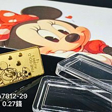 純黃金 999.9 型式：卡通圖案 寶石金墜 重量：0.41錢 品項：商品99新。(A7812-38) 歷史價格詳細信息