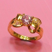 蝴蝶鑲鑽 純金戒指 黃金戒指 金飾戒指 黃金女戒 蝴蝶戒指 鑲鑽戒指 重1.05錢 G018680 JF金進鋒珠寶金飾 歷史價格詳細信息