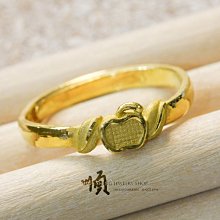 純金戒指【蘋果（平安）】黃金戒指 ＊有實體門市歡迎舊金換購 Pure Ring 歷史價格詳細信息