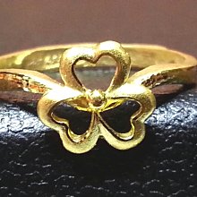 幸運草金飾 情人結黃金戒指 歷史價格詳細信息