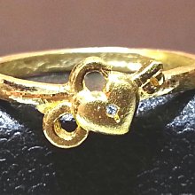 small-@金品，純金愛戒指、情人節、黃金、金飾，純金9999，0.49錢，免運費 歷史價格詳細信息