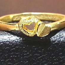 small-@金品，純金戀愛戒指、情人節、黃金、金飾，純金9999，0.44錢，免運費 歷史價格詳細信息
