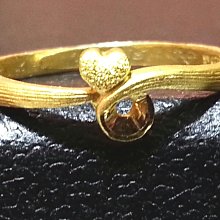 small-@金品，純金愛戒指、情人節、黃金、金飾，純金9999，0.49錢，免運費 歷史價格詳細信息