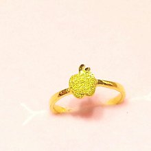 純金戒指【蘋果（平安）】黃金戒指 ＊有實體門市歡迎舊金換購 Pure Ring 歷史價格詳細信息