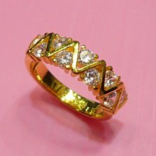 【金飾記錄】【黃金9999】。【純金曲線造型戒子082】5G金工 歷史價格詳細信息