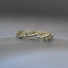 精致微鑲鋯石戒指女冷淡風時尚簡約指環小眾設計高級感套裝食指戒 歷史價格詳細信息