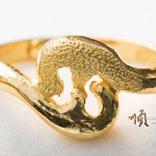 順順飾品--純金戒指--藝術線條┃重1.79錢.活動戒圍 歷史價格詳細信息