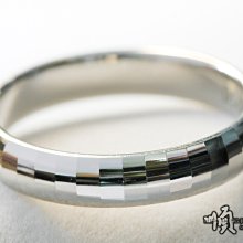 順順飾品--白金戒指--Pt950鉑金幾何多角機刻戒指（大）┃重1.57錢.活動戒圍.對戒款式 歷史價格詳細信息