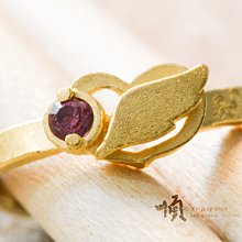 順順飾品--純金戒指--星心相印戒指（小）┃重2.48錢.活動戒圍 歷史價格詳細信息