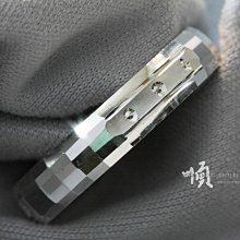 順順飾品--白金戒指--Pt950鉑金幾何多角機刻戒指（大）┃重1.57錢.活動戒圍.對戒款式 歷史價格詳細信息