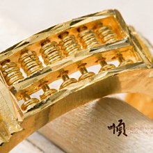 順順飾品--純金戒指--藝術線條┃重1.79錢.活動戒圍 歷史價格詳細信息
