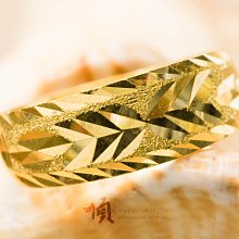 順順飾品--純金戒指--香港6D硬金I♡U戒指┃重0.35錢.戒圍9.5號 歷史價格詳細信息