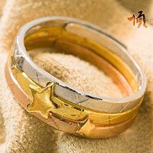星星 純金戒指 黃金戒指 金飾戒指 黃金女戒 星星戒指 簍空戒指 重0.64錢 G018678 JF金進鋒珠寶金飾 歷史價格詳細信息