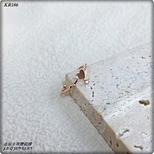 18K 愛心戒指 玫瑰金 鑽石戒指 心型戒指 天然鑽石 歷史價格詳細信息
