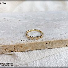 金保全珠寶銀樓(KY327)18K黃K金 鎖鍊細鑽 戒指(請勿直接下標~依國際金價波動調價 請詢問新報價) 歷史價格詳細信息
