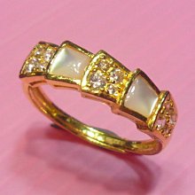 【金飾記錄】【黃金9999】。【純金鑲cz鑽十字花造型戒子067】 歷史價格詳細信息