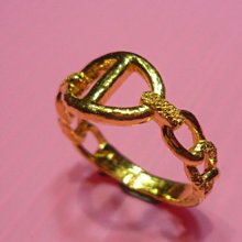 【金飾記錄】【黃金9999】。【純金時尚造型戒076】固定圍#9 歷史價格詳細信息