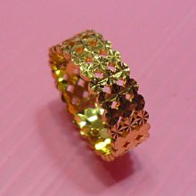 【金飾記錄】【黃金9999】。【純金時尚造型戒076】固定圍#9 歷史價格詳細信息