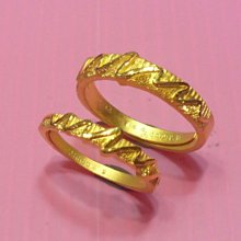 【金飾記錄】【黃金9999】。【純金時尚造型戒076】固定圍#9 歷史價格詳細信息