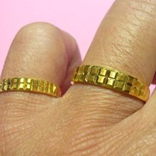 【金飾記錄】【黃金9999】。【純金時尚造型戒076】固定圍#9 歷史價格詳細信息