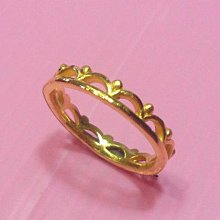 【金飾記錄】【黃金9999】。【純金時尚造型戒076】固定圍#9 價格比較,價格查詢,歷史價格詳細信息