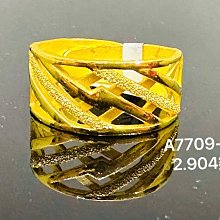 #純黃金 9999   狐狸金戒 活動戒圍   重1.326錢 商品99新。 未配戴過。A7801-16 歷史價格詳細信息