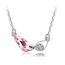 項鍊 925純銀 水晶墜飾-可愛蝴蝶結母親節情人節禮物銀飾 女飾品5色73aj437[獨家進口][巴黎精品] 歷史價格詳細信息