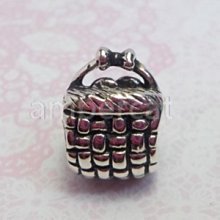 ~925純銀飾品/臘線/串珠配件~L103.萬字隔珠 單顆22 手作材料 歷史價格詳細信息