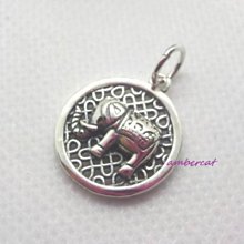 ~925純銀飾品/臘線/串珠配件~L103.萬字隔珠 單顆22 手作材料 歷史價格詳細信息