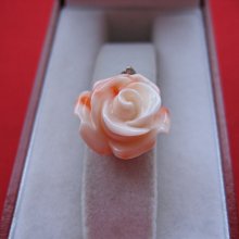 【清倉價】淺粉紅珊瑚玫瑰領針(小別針)~~給第一標 歷史價格詳細信息