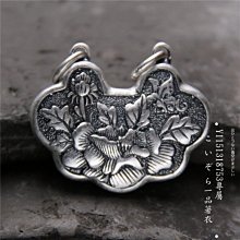 S999足銀復古泰銀佛教心經戒指男士手飾純銀男扳指環蓮花菩提戒~玲瓏心飾 歷史價格詳細信息