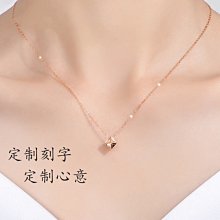 18k金項鏈女玫瑰金單素鏈子黃金o字鏈au750彩金項鏈女鎖骨鏈 歷史價格詳細信息