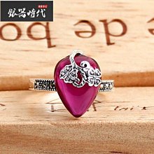 玉戒指女時尚天然玉石和田玉碧玉s925銀純銀鑲玉活口指環特艾超夯 精品 歷史價格詳細信息