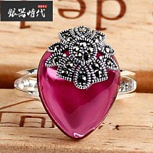 玉戒指女時尚天然玉石和田玉碧玉s925銀純銀鑲玉活口指環特艾超夯 精品 歷史價格詳細信息