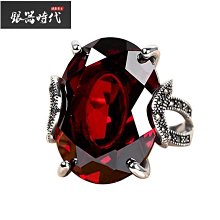 戒指泰山玉戒指925純銀鑲嵌天然碧玉18k鍍金男女情侶款小眾輕奢高級感 歷史價格詳細信息