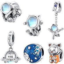 925純銀太空人戒指女小眾設計感高級素圈食戒指氣質個性開口戒子-鴻運飾品 歷史價格詳細信息