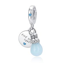 潘多拉夜光螢火蟲吊墜C01全新，全新，全新，對品質有要求的來！所見即所得，密封保存，實物锃 歷史價格詳細信息