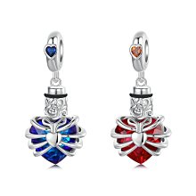 首飾配件#Pandora潘多拉項鏈三色堇吊飾項鏈愛心款式項鏈鎖骨鏈時尚氣質 歷史價格詳細信息