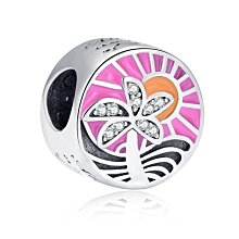 Max代購#Pandora潘多拉S925純銀手鏈配件火龍果串珠 DIY時尚百搭水果散珠飾品 歷史價格詳細信息