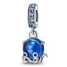 潘多拉藍色魅力之心吊墜C01全新，全新，全新，鋯石極透極閃，對品質有要求的來！所見即所得， 歷史價格詳細信息