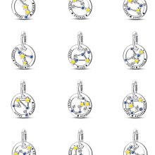 熱銷現貨熱銷Pandora新款純銀手鏈配件貓咪串飾diy大孔珠子個性散珠吊墜配 歷史價格詳細信息