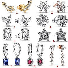 熱銷現貨熱銷#Pandora耳釘S925珠飾愛心耳環多環雙色耳釘耳飾 歷史價格詳細信息