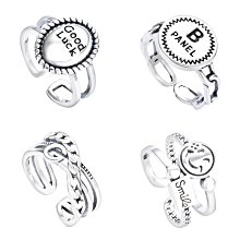 熱銷純銀情侶對戒男女戒意義一對素圈活口刻字小眾高級輕奢情人節禮物現貨 歷史價格詳細信息