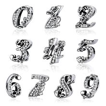 熱銷現貨熱銷Pandora純銀瑜珈Om符號串珠DIY鑲嵌鋯石時尚百搭散珠手鏈配件 歷史價格詳細信息