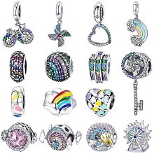 熱銷現貨熱銷Pandora純銀珠子手鏈串飾無限的愛DIY時尚百搭散珠配飾 歷史價格詳細信息