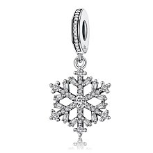 熱銷現貨熱銷Pandora純銀手鏈配件圣誕雪人串珠手鏈配件 DIY飄雪夜景禮品 歷史價格詳細信息