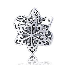 熱銷現貨熱銷Pandora純銀手鏈配件圣誕雪人串珠手鏈配件 DIY飄雪夜景禮品 歷史價格詳細信息