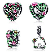 熱銷Pandora珠子手鏈串飾吊飾S925銀串珠DIY手串項鏈吊墜飾品 歷史價格詳細信息